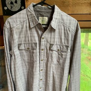 Ecoths Snap Button Shirt- PLEASE SEE SIZING
